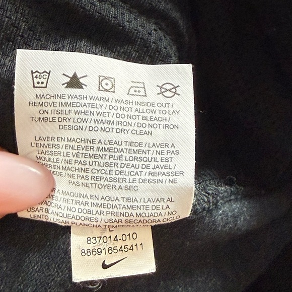 Nike NSW AV15 Advanced Knit Shorts In Black 837014-010 - Picture 8 of 12